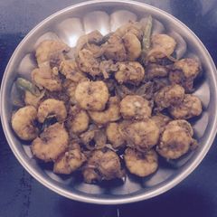 A picture of Prawns Fry.