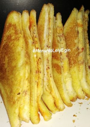 Foto resep Omelet Roti simpel