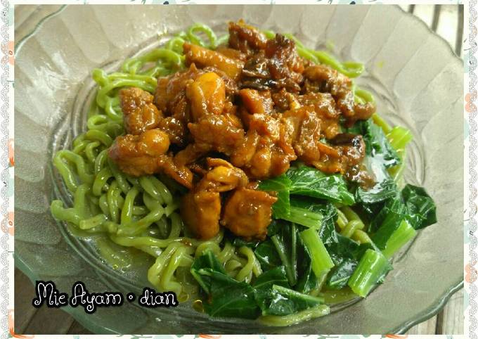 Resep Mie Ayam Sederhana Homemade Oleh Dian Rosdiana Lanesa Cookpad