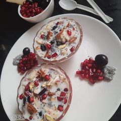 A picture of Chia fruit salad.