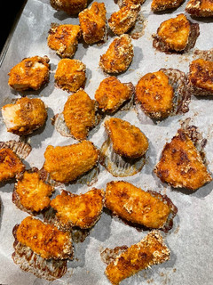A picture of Healthy chicken nuggets.