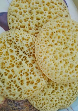 صورة لوصفة بغرير(قطايف)