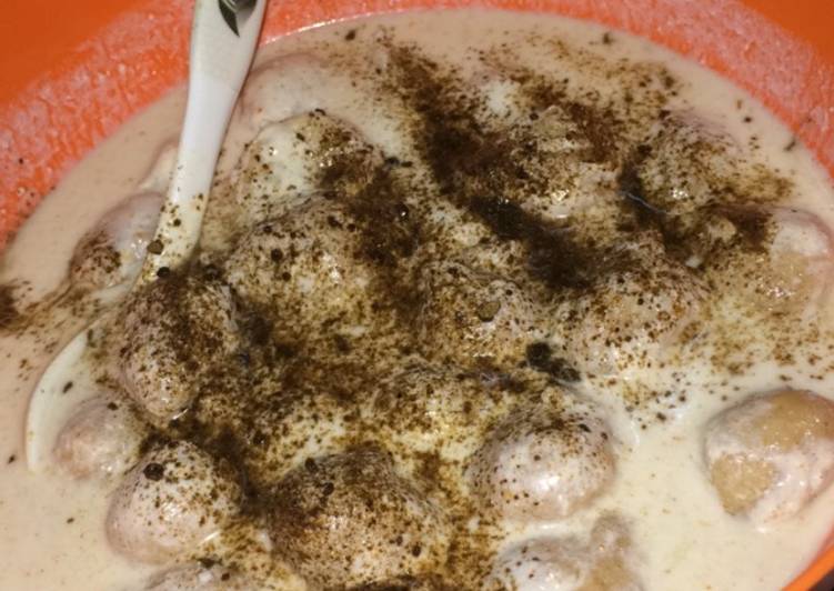 Recipe: Perfect Maash daal dahi phulki