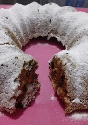 Una foto de Budín vegano de semillas, naranja y frutos secos