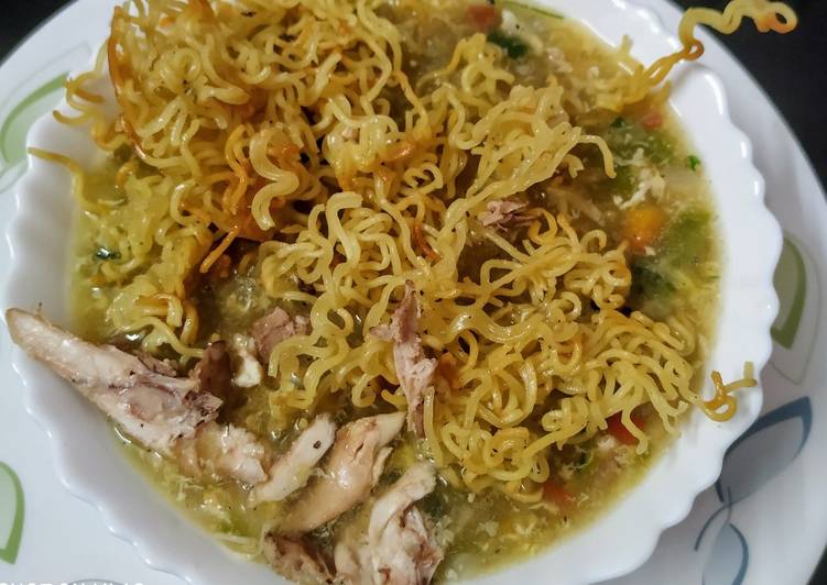 Easiest Way to Prepare Super Quick Homemade Chicken manchow soup