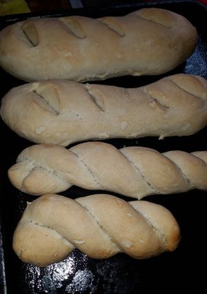 Una foto de Pan casero fácil