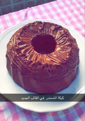 صورة لوصفة كيكة الشمندر