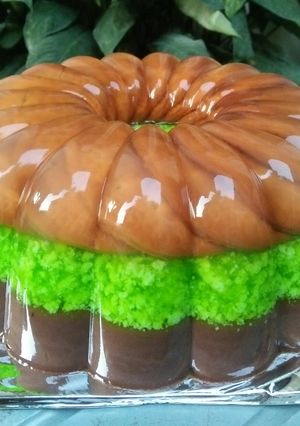 Foto resep Puding Regal Lumut Coklat
