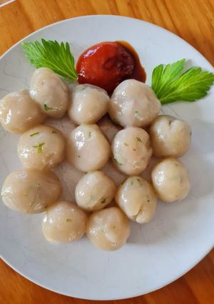 Foto resep Pentol cilok isi. Simple murah enak