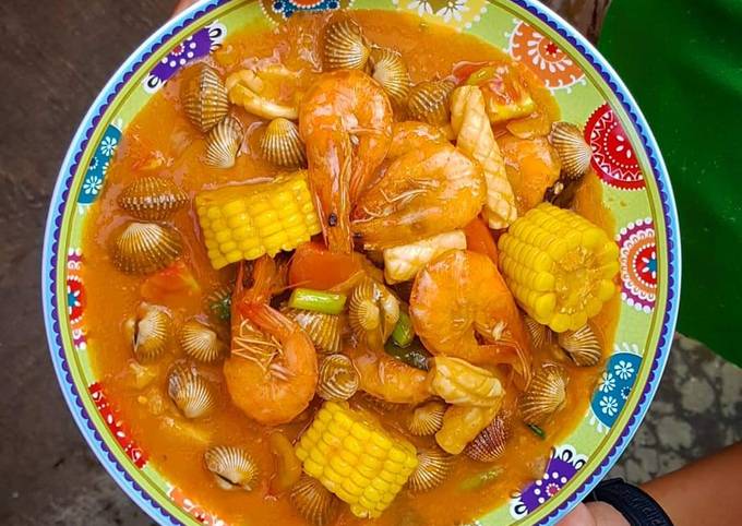 Resep Seafood Saos Padang Anti Gagal