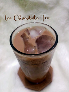 Foto resep Ice Chocolate Tea Sederhana