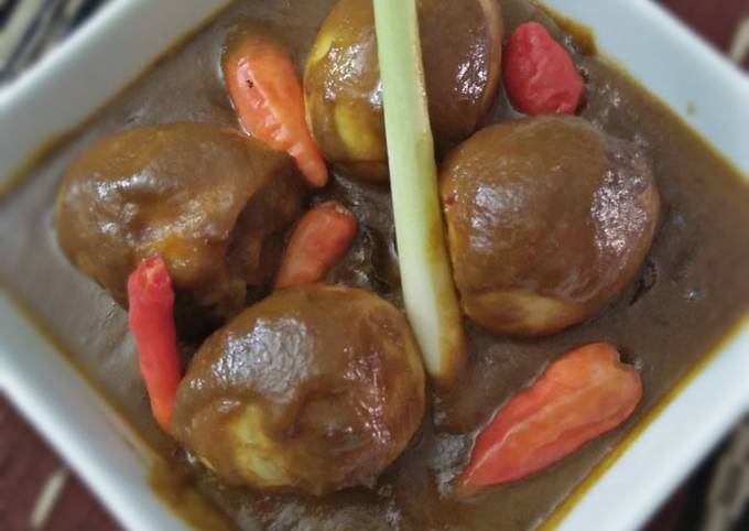 Standar Resep memasak Telor Bumbu Petis yang enak