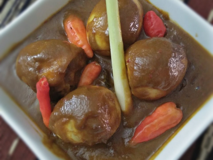 Standar Resep memasak Telor Bumbu Petis yang enak