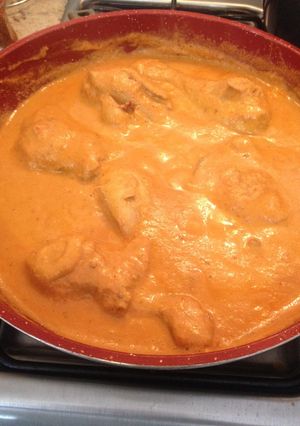 A picture of Chicken in Peanut Sauce.