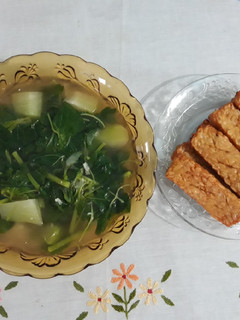 Foto resep Sayur Bobor Bayam Labu Siam