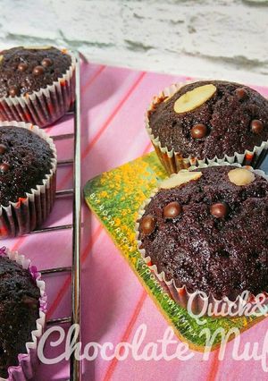 Foto resep Muffin Coklat Moist - Cepat, Mudah & Irit