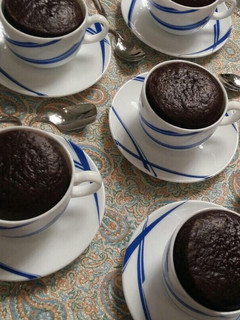 عکسی از دستور کاپ کیک شکلاتی خیس