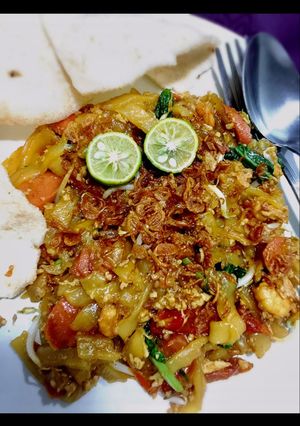 Foto resep Kwitiau nyemek pedas manis