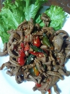 Foto resep Tumis usus kecap