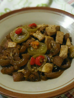 Foto resep Oseng Kenyel / Kikil Tahu Cabe Ijo