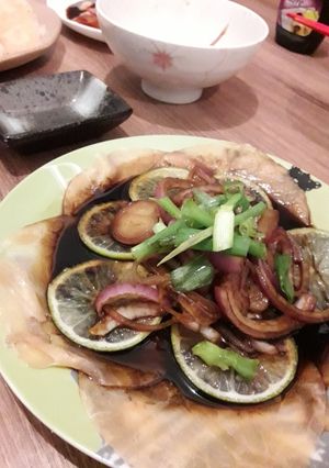 Foto resep Salmon siram shoyu