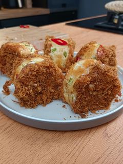 Foto resep Roti gulung abon