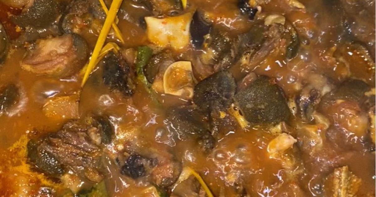 Tongseng kepala kambing
