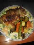 Codillo en salsa agridulce