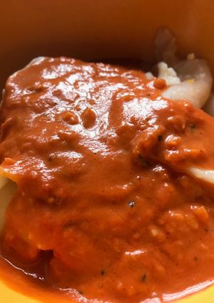 Una foto de Salsa rosa