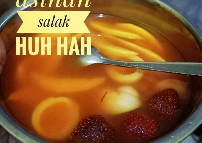 Resep 21. Asinan salak pedas Anti Gagal
