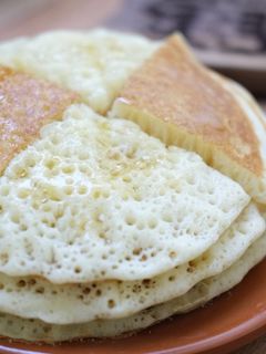 صورة لوصفة غرايف او بغرير بالفرينة (طحين)
