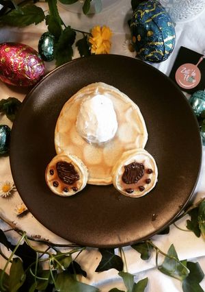 Une photo de 🐰Fessier du Lapinou façon Pancake (Pâques)