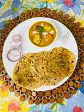 PANEER MALAI KOFTA,STUFF DRY FRUITS With POTATO ROTI
