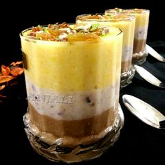 A picture of Healthy and Flavoured Trifle Pudding.