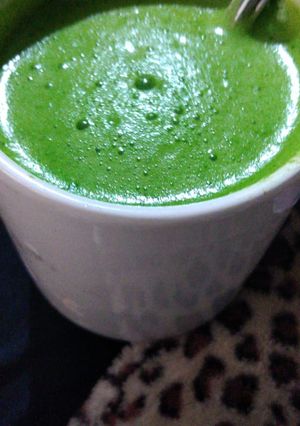 صورة لوصفة عصير بقدونس
