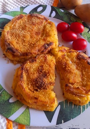 Foto di Cordon bleu di patate cotti al forno