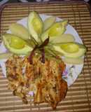 Pollo a la plancha con palta