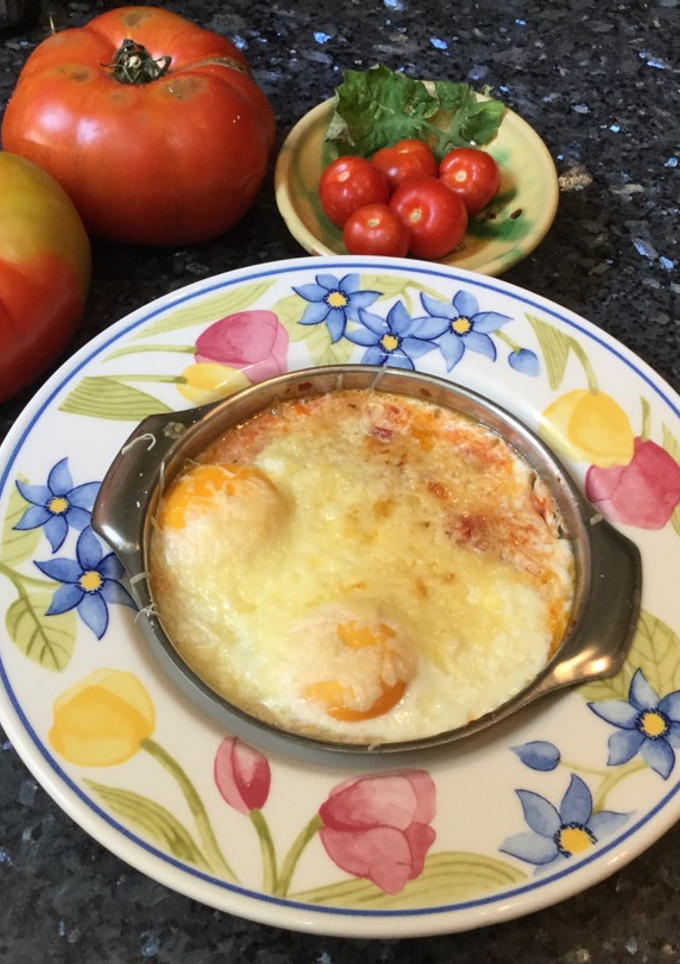 Una foto de Huevos al plato