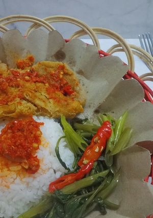 Foto resep Telur geprek