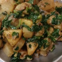 A picture of Aloo mooli ki sabzi.