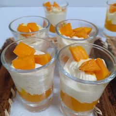 A picture of Mango mousse.