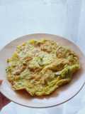 Bitter Beans and Green Chilli Omelette