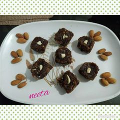 Chikoo Choco Halwa A picture of Chikoo Choco Halwa.