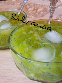 عکسی از دستور فالوده طالبی و تخم شربتی