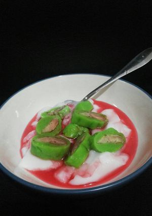 Foto resep Es Pisang Ijo Makassar