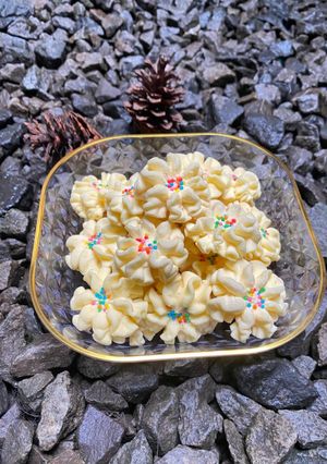Foto resep Kuih raya kak Ros/kuih Dahlia/kuih semperit