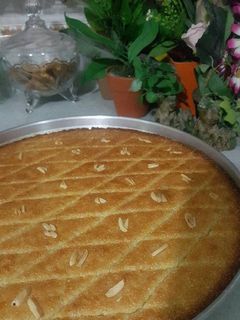 صورة لوصفة بسبوسة