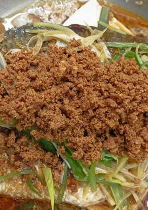豆酥金目鱸魚片 的食譜成品照片