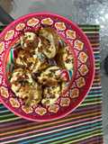 Papas con sour cream