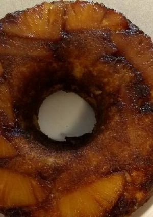 Una foto de Pastel de piña